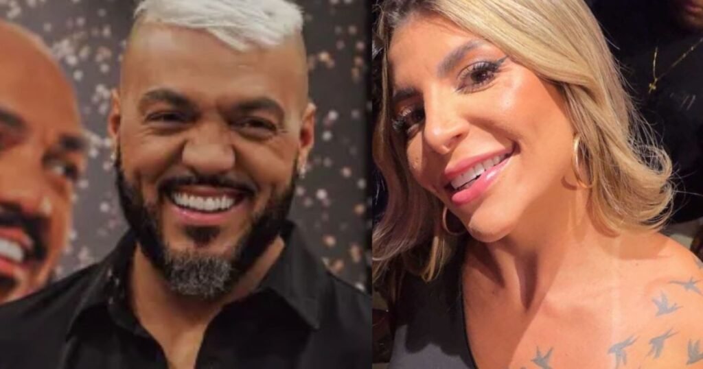 Belo esclarece boato após deixar show no Rio com mulher misteriosa