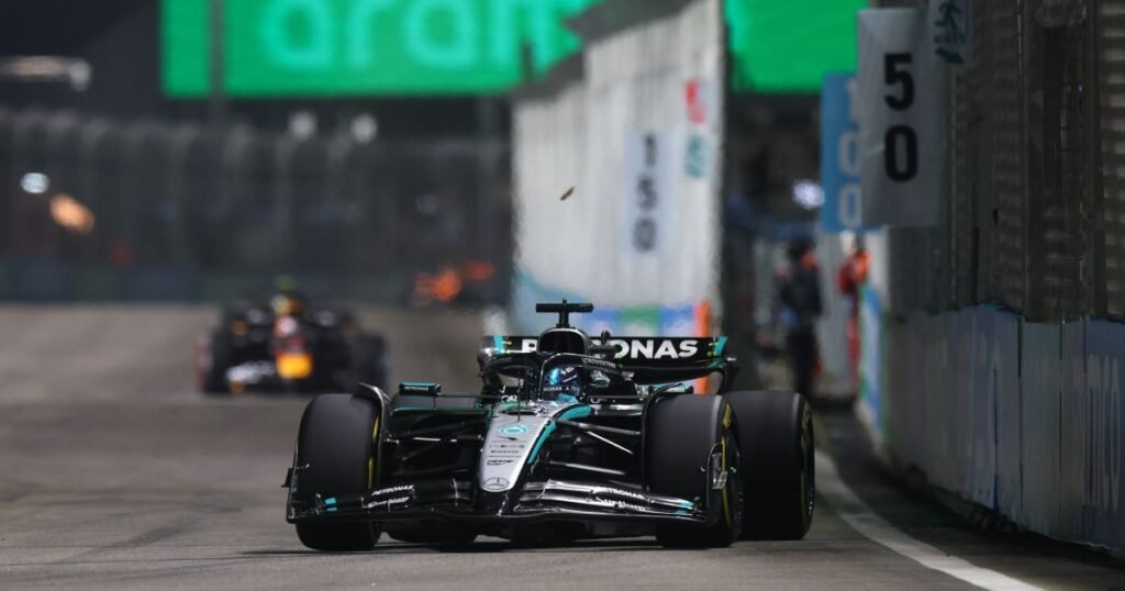 F1: Russel vence GP de Singapura e McLaren é campeã entre construtores