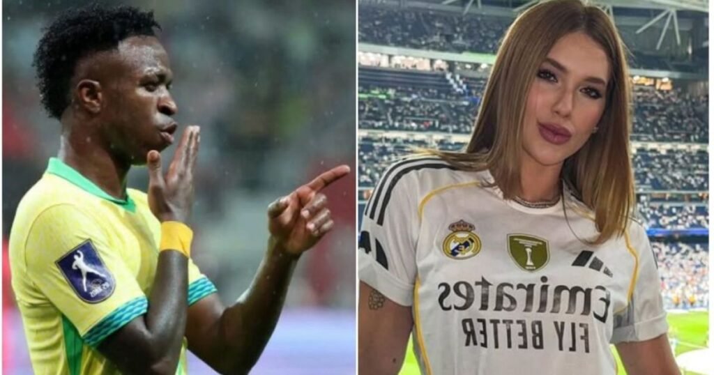 Vini Jr. ganhou meio milhão de seguidores após assumir namoro com Virginia