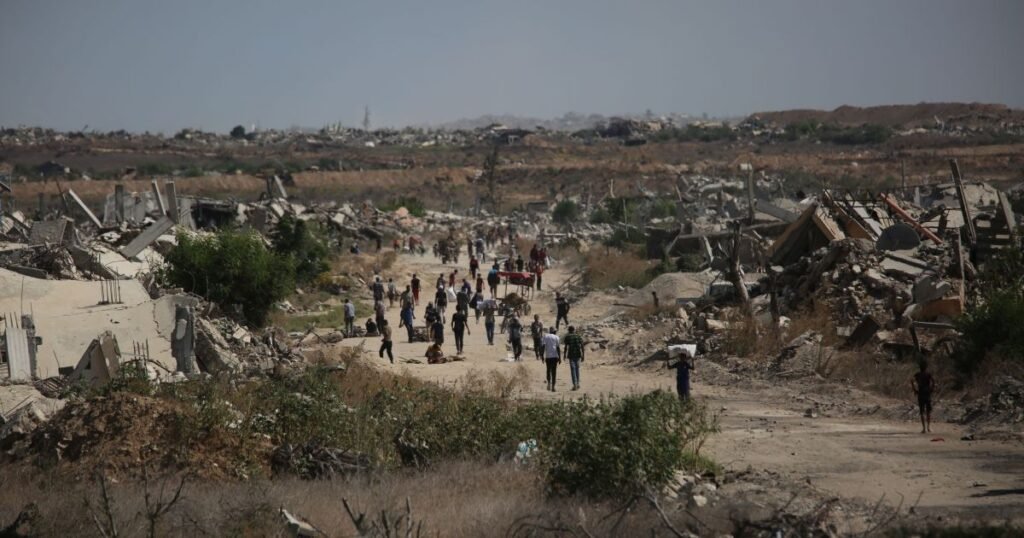 Israel devolve 45 corpos de palestinos, diz ministério de saúde de Gaza