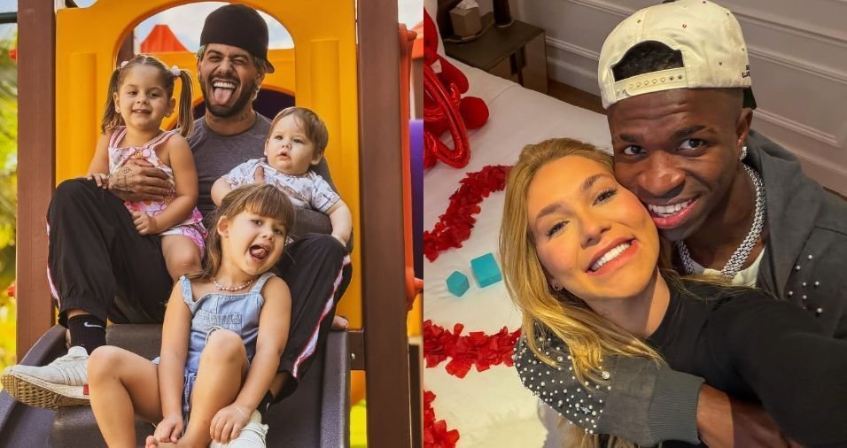 Zé Felipe opina sobre convivência de Vini Jr. com seus filhos pela 1ª vez