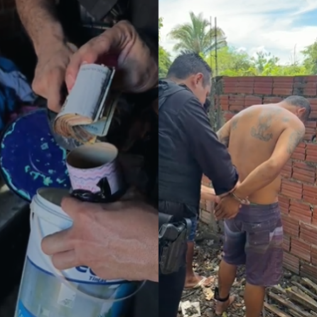 Líder do tráfico de drogas em Campo Maior é preso usando menores para vendas