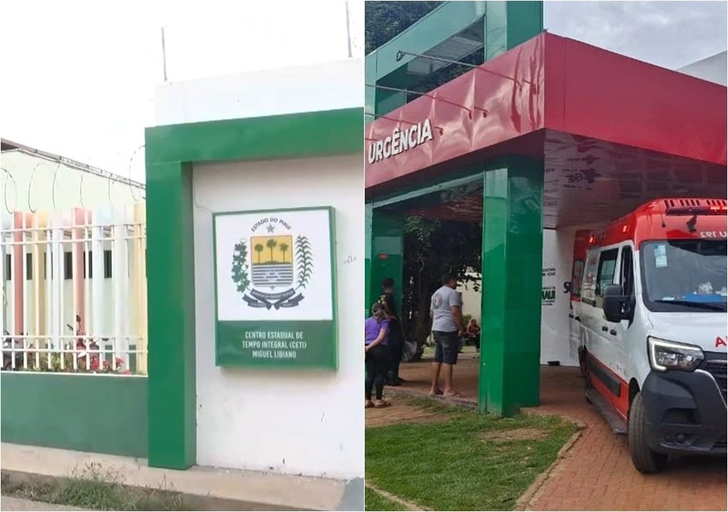 Corpo de Bombeiros descarta vazamento de gás em escola após mal-estar de alunos em Picos