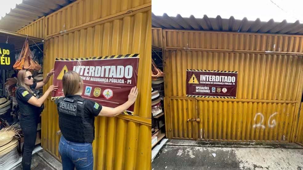 Trailer em Teresina é interditado por suspeita de tráfico de drogas