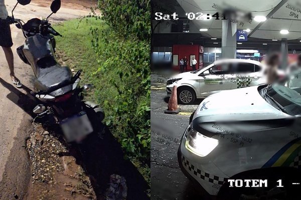 Motocicleta recuperada em Teresina após acionamento de Totem Inteligente