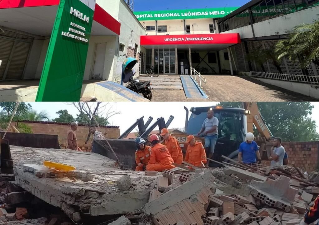 Sobreviventes de desabamento em Barras recebem atendimento médico após tragédia