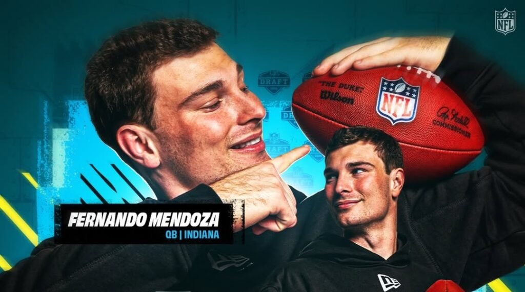 Fernando Mendoza brilha no Draft da NFL e conquista atenção mundial