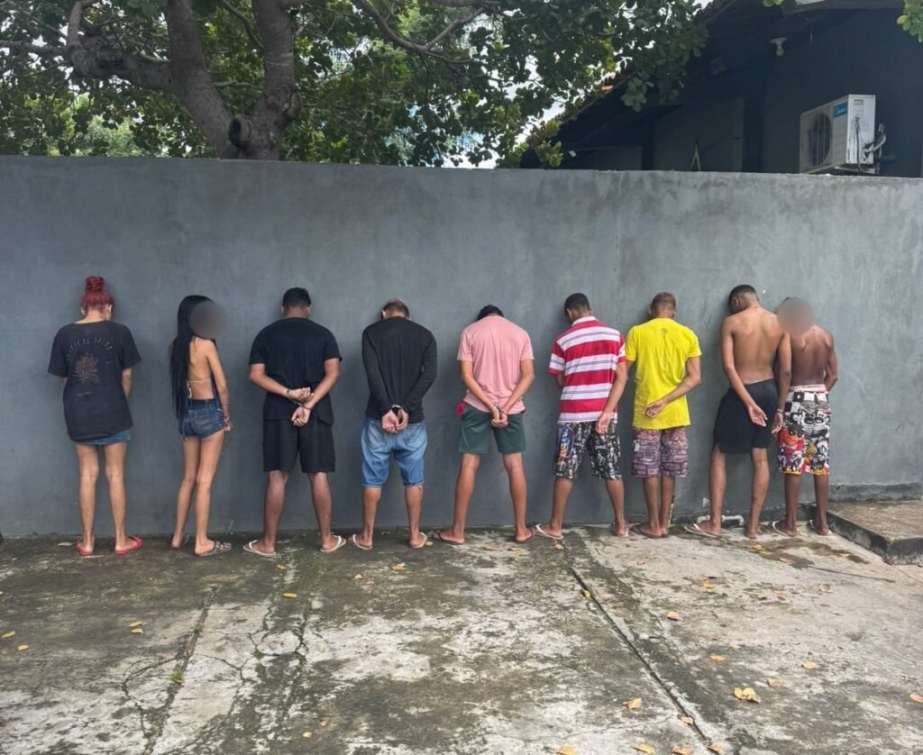Nove suspeitos de sequestro de motorista por app são apreendidos em Teresina