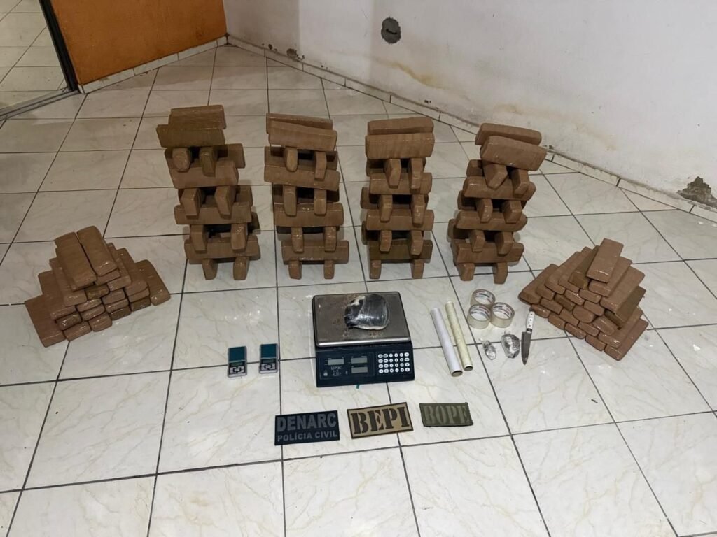 Polícia apreende mais de 100 quilos de maconha em operação na zona Sudeste de Teresina