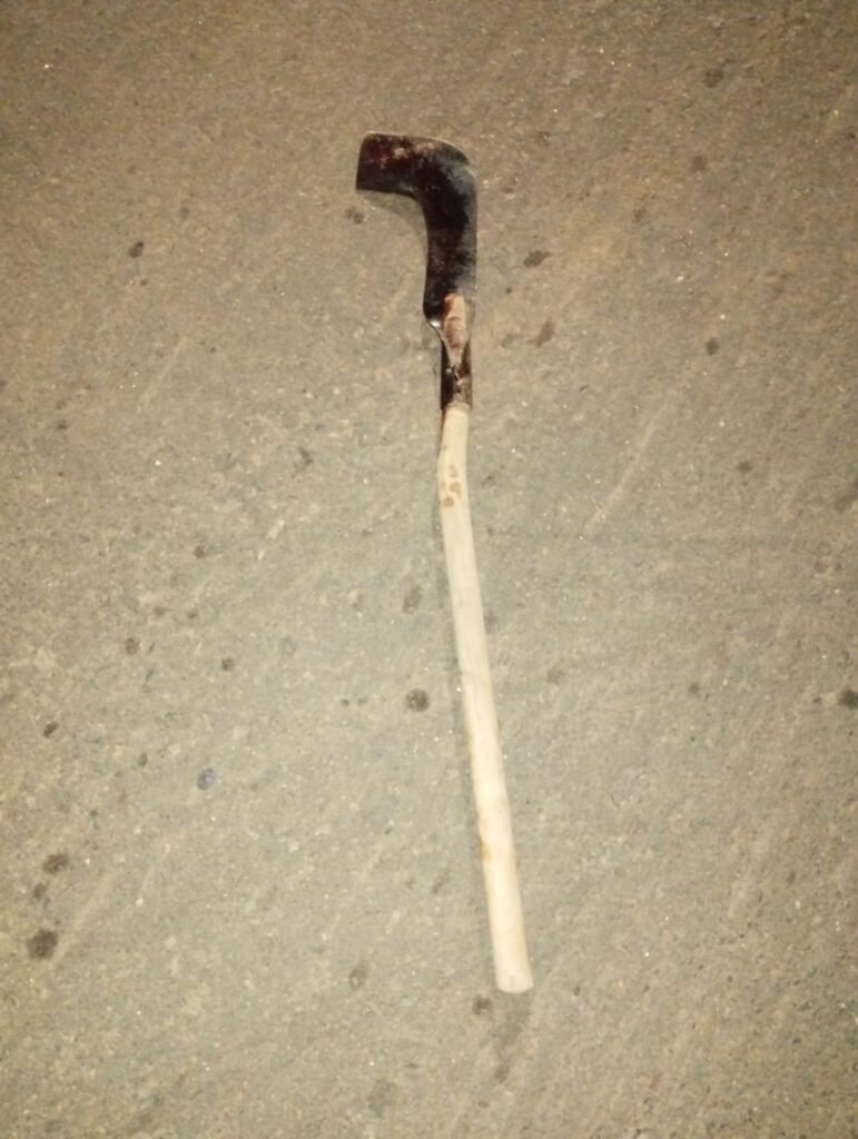 Idoso é atacado com foice em São Miguel do Tapuio; vizinho é preso