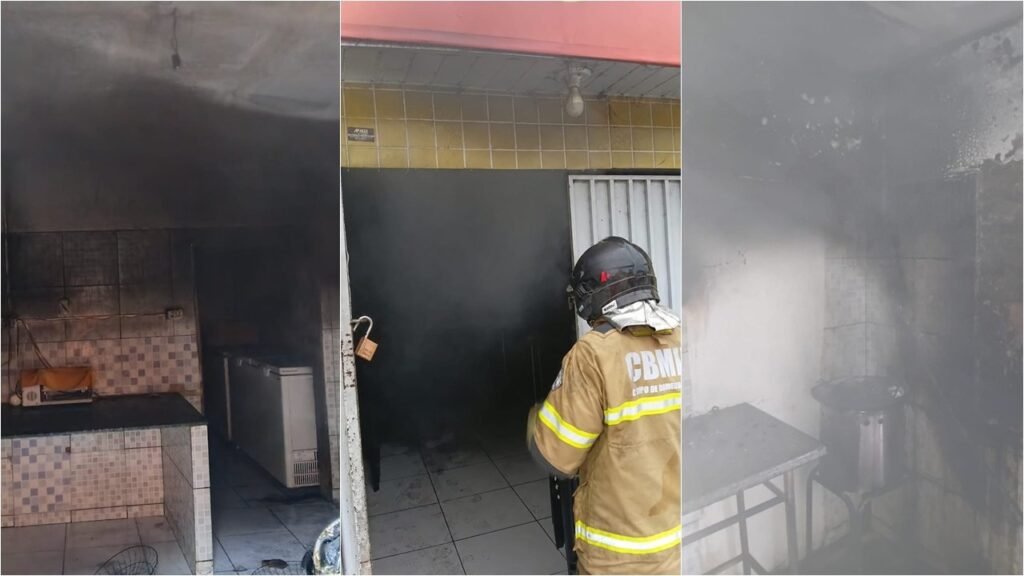 Incêndio em lanchonete de Oeiras é causado por fritadeira elétrica