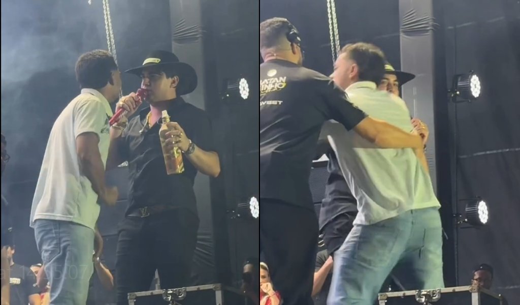 Natanzinho Lima se desentende com fã e relata ameaça durante show no Piauí