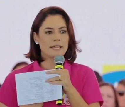 Michelle Bolsonaro comenta veto a Messias e fala em ‘justiça de Deus’