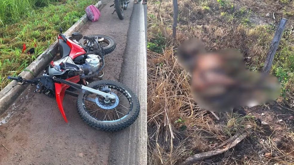 Acidente fatal: jovem colide motocicleta com cavalo no Sul do Piauí
