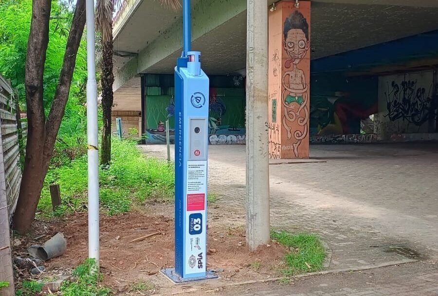 Teresina ganha totem inteligente para emergências na avenida Marechal Castelo Branco