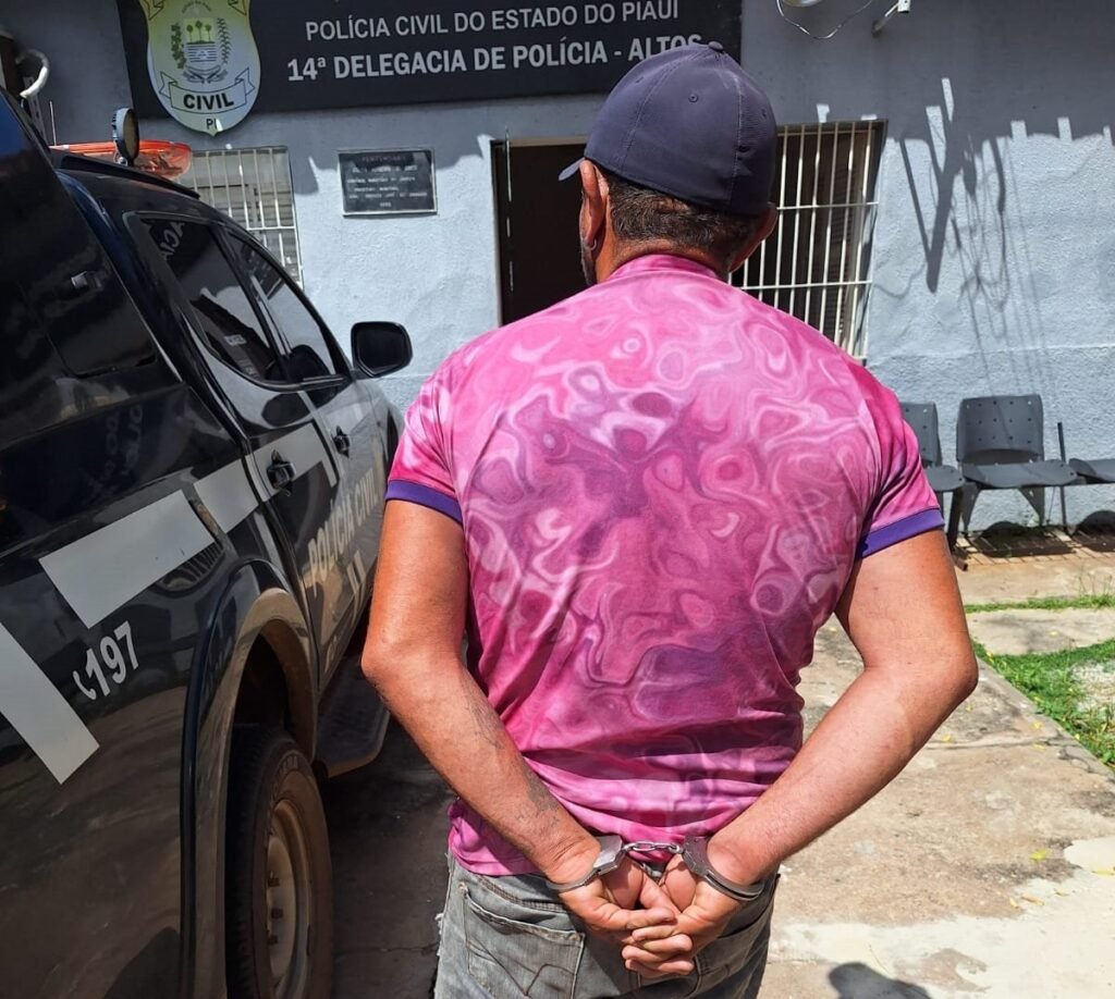 Homem de 38 anos é preso suspeito de homicídio em Altos