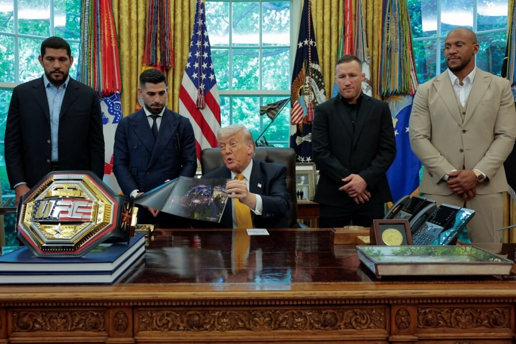 Poatan se encontra com Trump na Casa Branca e destaca importância do evento