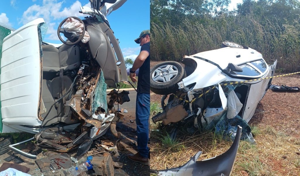 Colisão entre carro e caminhonete resulta em duas mortes no Sul do Piauí