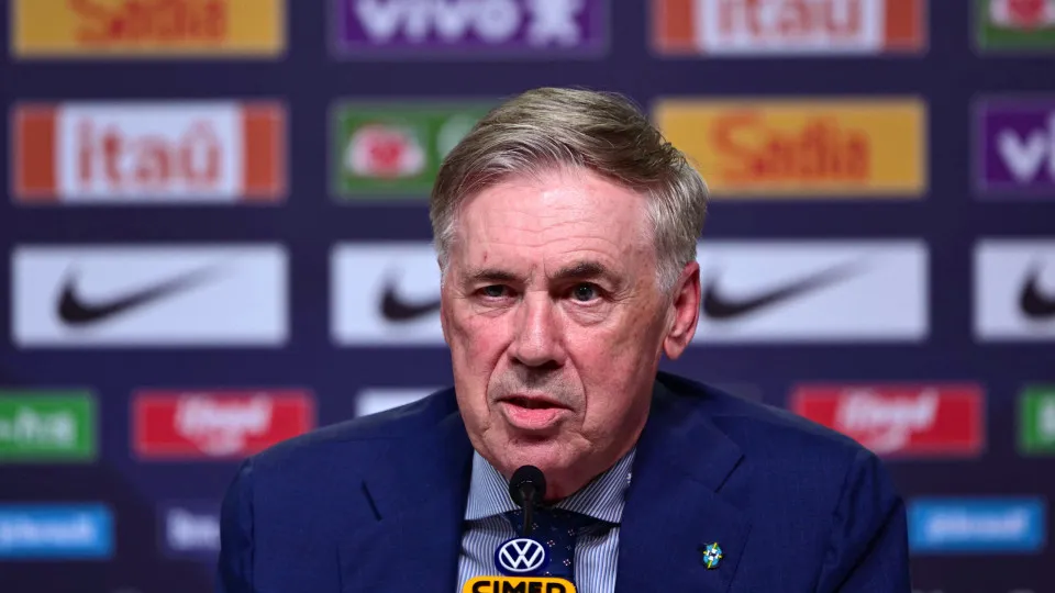 Ancelotti finaliza lista com 55 jogadores para a Copa do Mundo de 2026