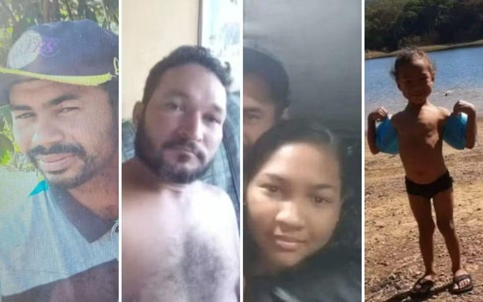 Tragédia em Goiás: pedreiro e quatro filhos morrem após carro cair em represa