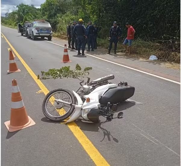 Acidente fatal na Pi-368: motociclista perde a vida após colisão com ciclista