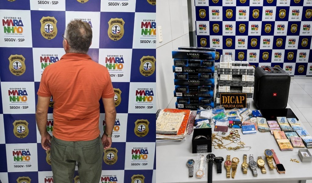 Comerciante é preso por agiotagem e contrabando em Timon