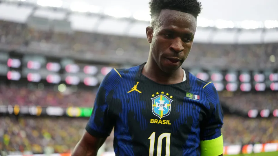 Vini Jr. comemora convocação para a Copa do Mundo de 2026