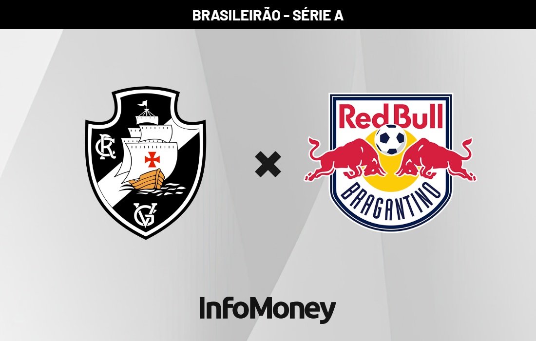 Vasco enfrenta Red Bull Bragantino no Brasileirão; saiba onde assistir