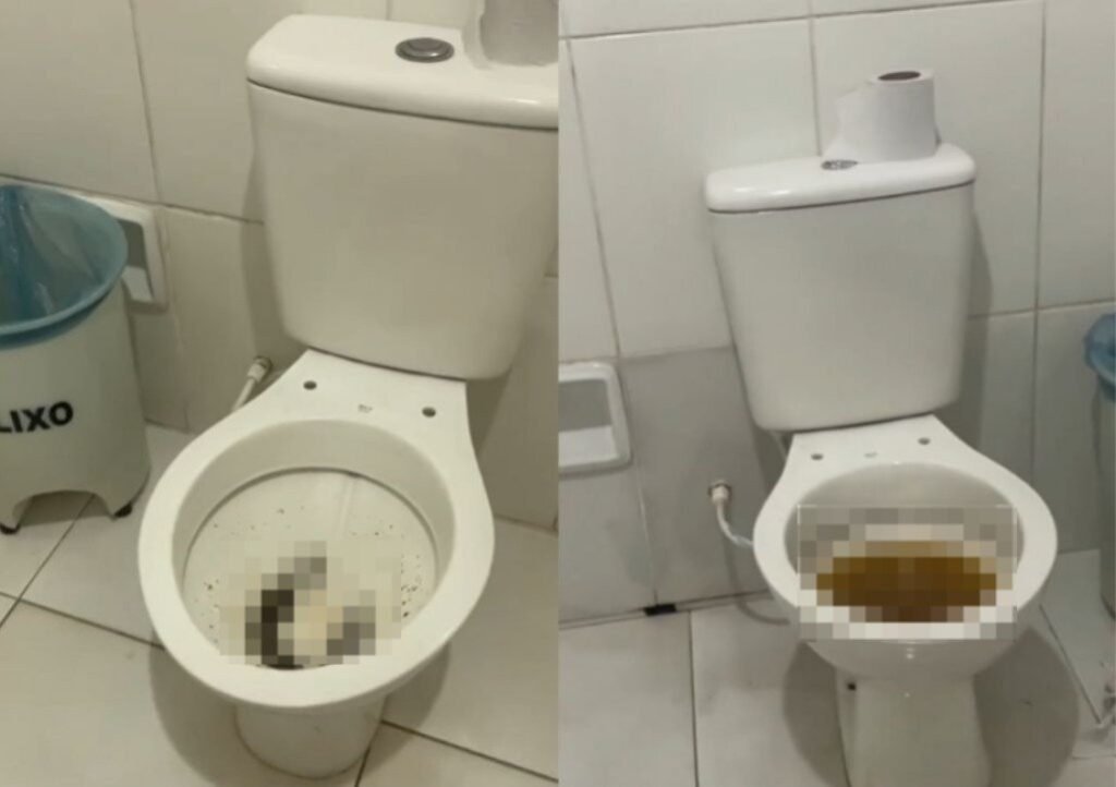 Banheiros entupidos geram indignação na Maternidade do Buenos Aires em Teresina