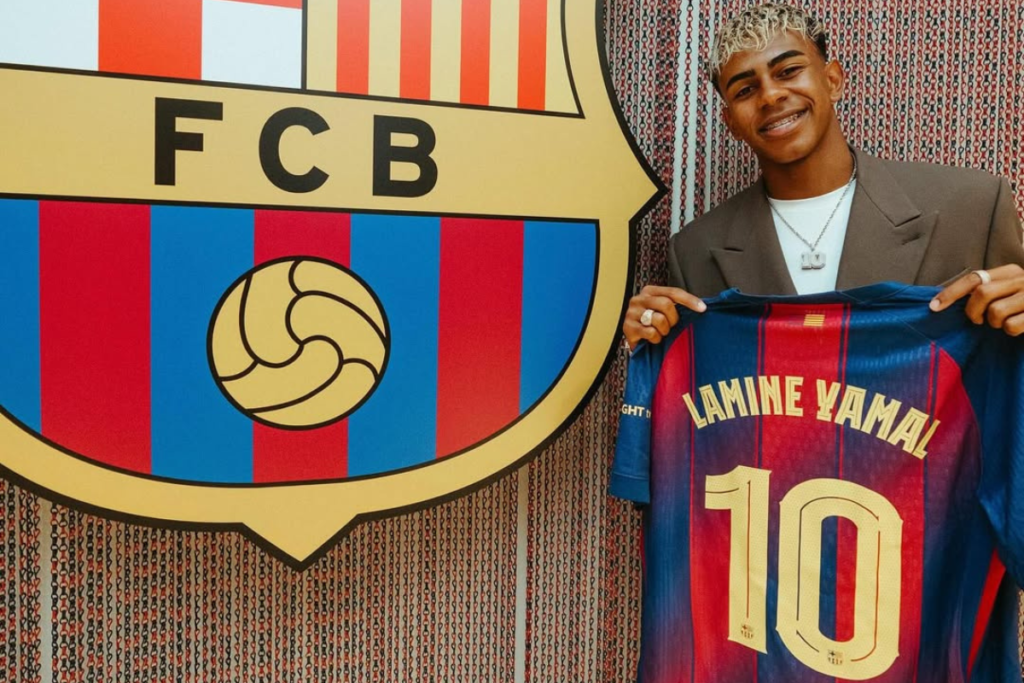 Lamine Yamal, aos 18 anos, é o jogador mais valioso do mundo