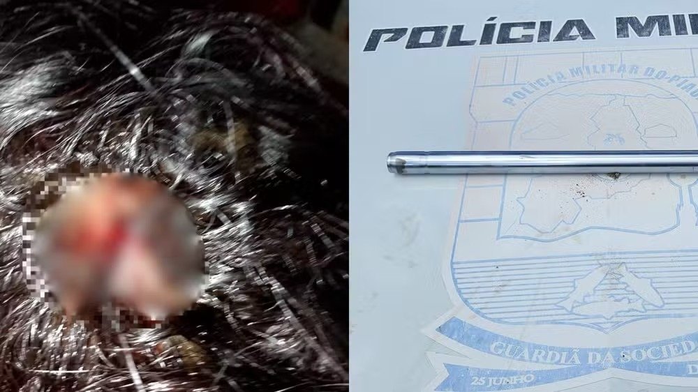 Homem é preso por agredir companheira com barra de ferro em Pio IX