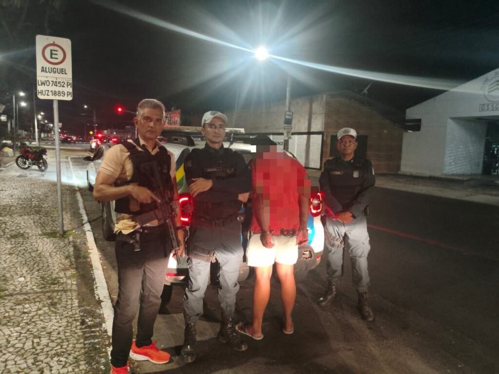 Homem condenado por roubo no Maranhão é preso em Teresina usando nome falso