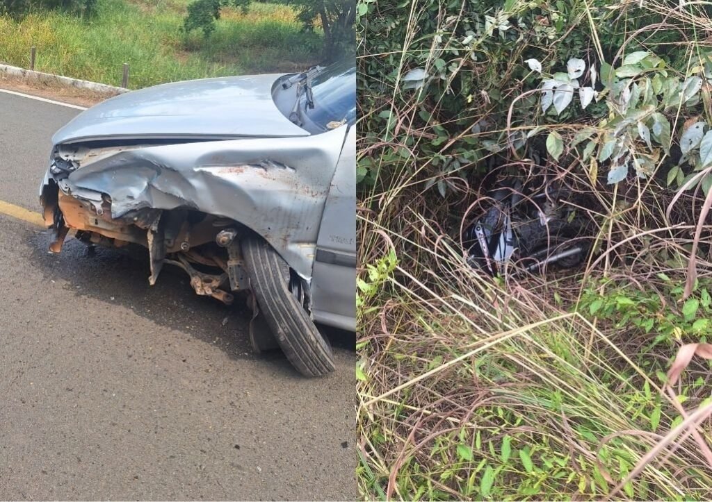 Motociclista em estado grave após acidente na Pi-236 em Hugo Napoleão