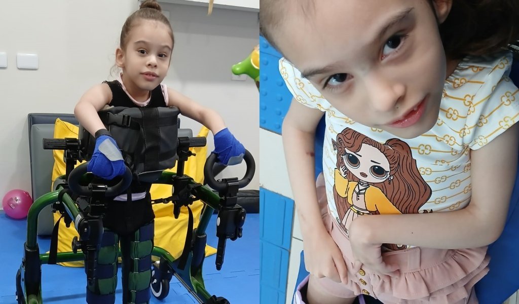 Mãe denuncia descaso da prefeitura de Pio IX no tratamento da filha com paralisia cerebral