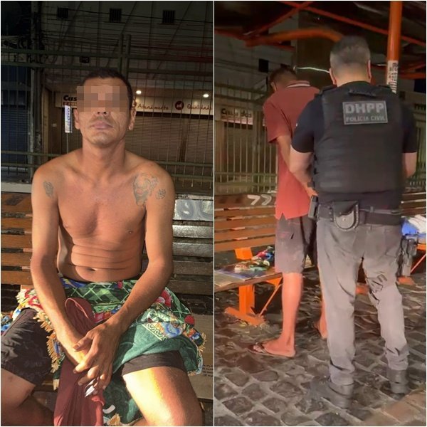 Homem condenado por roubo é preso no centro de Teresina