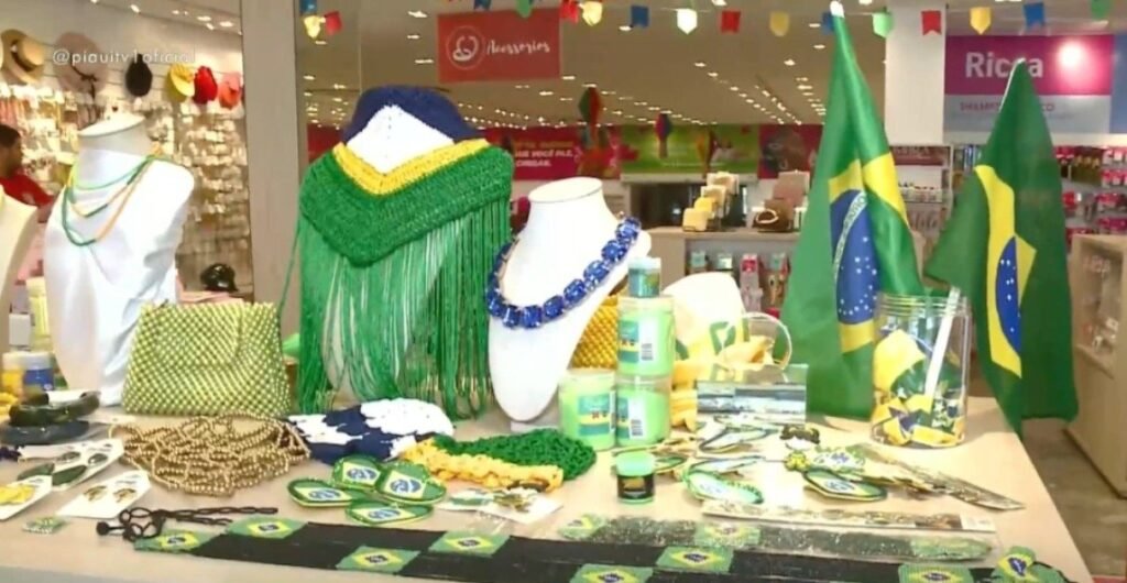 Moda da Copa do Mundo se destaca no comércio de Teresina