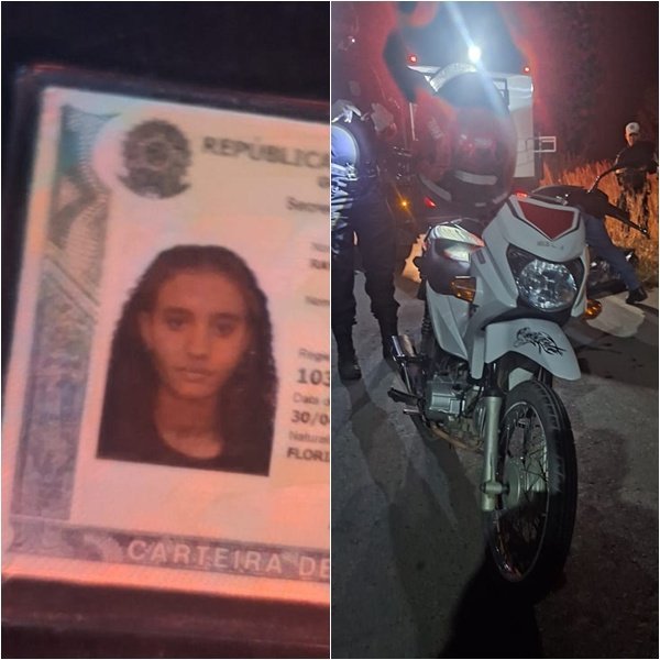 Jovem é morta a tiros em Floriano e corpo é encontrado ao lado de motocicleta