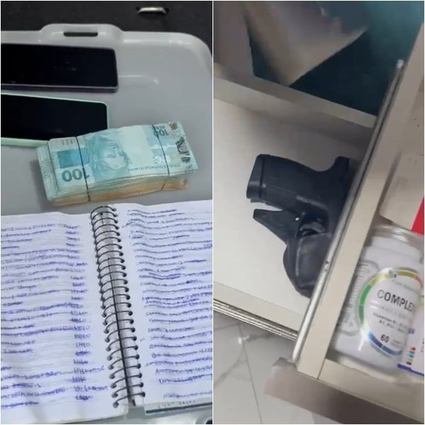 Agiota é preso com mais de R$ 20 mil e arma em Teresina durante operação policial