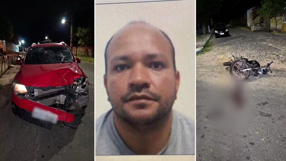 Motorista suspeito de atropelar policial penal e filha tem CNH suspensa no Piauí