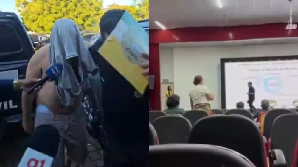 Palestrante preso por dívida de pensão alimentícia após incidente no Salipi
