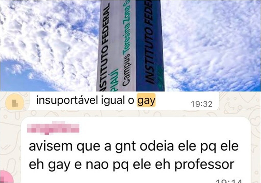 Professor denuncia ameaças e ataques racistas e homofóbicos no IFPI Zona Sul
