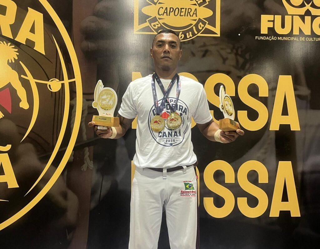 Capoeirista piauiense brilha em competição nacional e conquista dois títulos no Pará