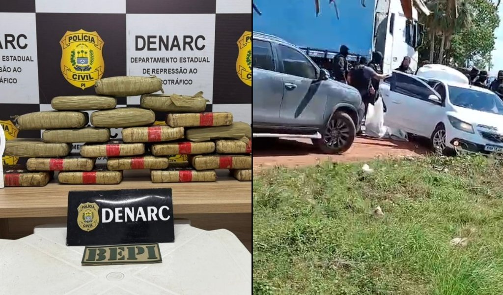 Homem é preso após troca de tiros com a polícia em Timon durante operação de tráfico de drogas