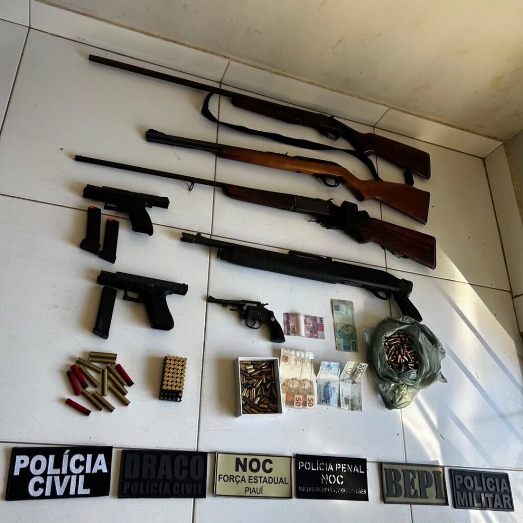 Polícia prende suspeitos de revenda ilegal de veículos adulterados no sul do Piauí