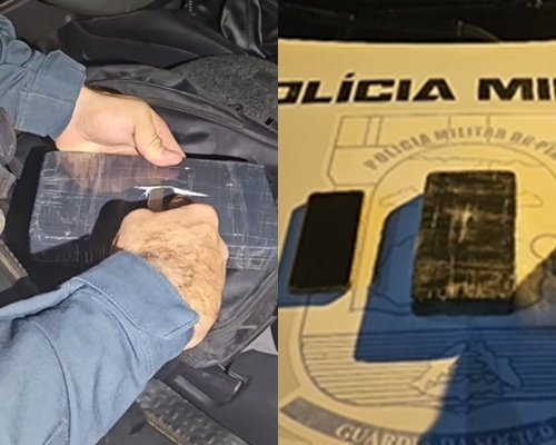 Homem é detido em ônibus com cocaína em Elesbão Veloso