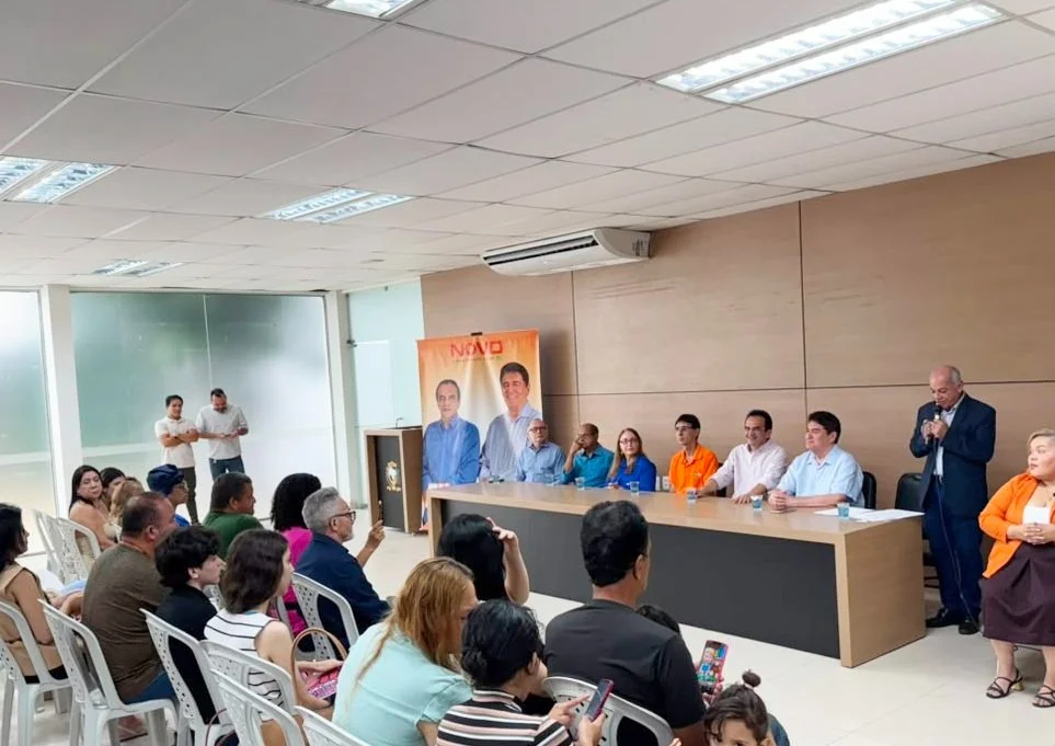 Elizeu Aguiar é apresentado como candidato ao governo do Piauí pelo partido Novo