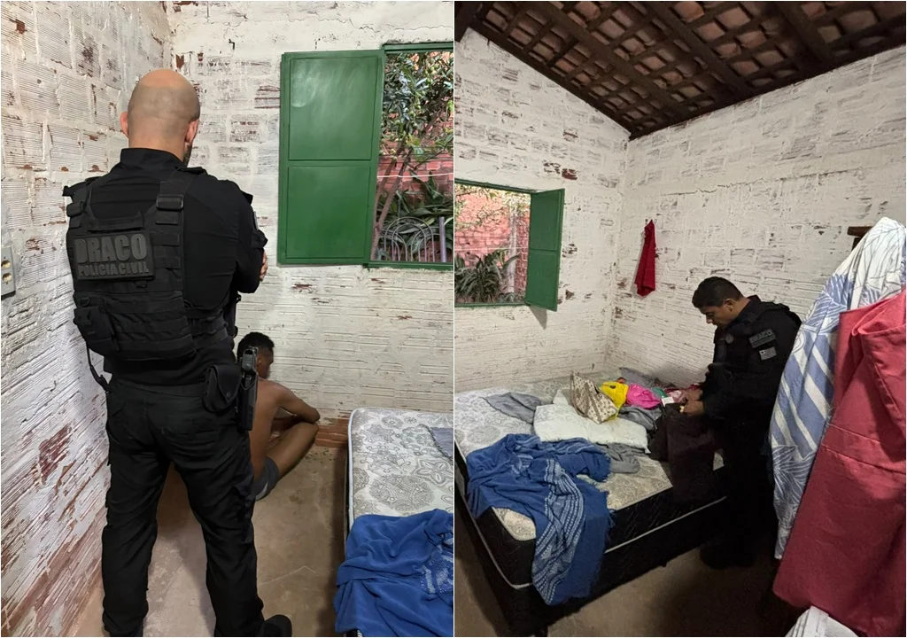 Homem é preso por homicídio em operação contra crime organizado em Teresina
