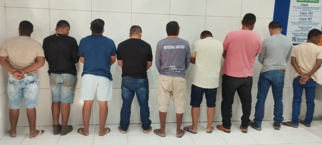 Dez detidos por pensão alimentícia em Timon durante operação policial