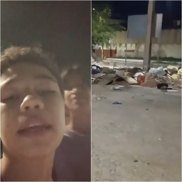 Adolescente transforma entulho em pista de skate e pede revitalização de praça em Teresina