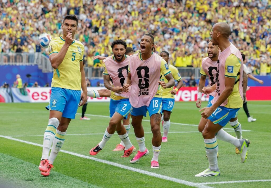 Brasil enfrenta Noruega em busca de vaga nas quartas de final da Copa de 2026